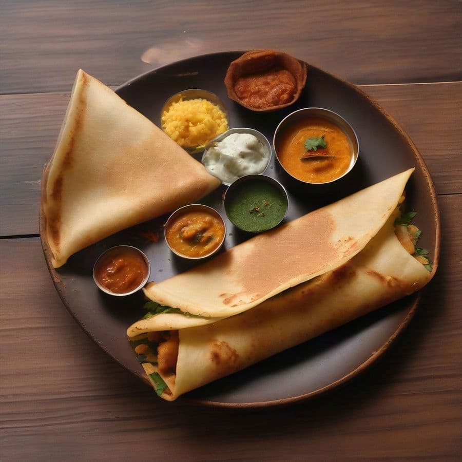 Paneer Masala Dosa