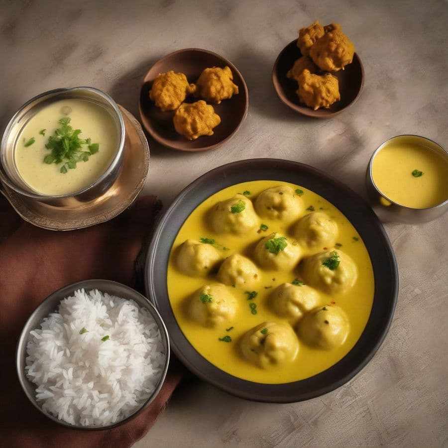 Kadhi Chawal