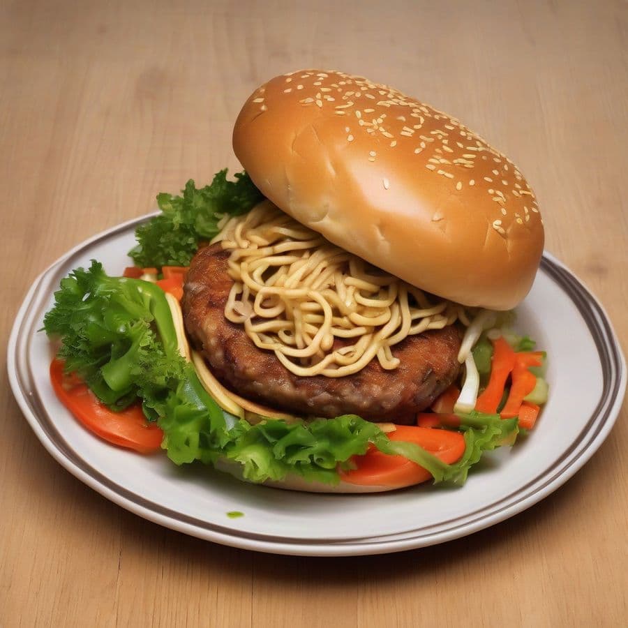 Noodle Burger