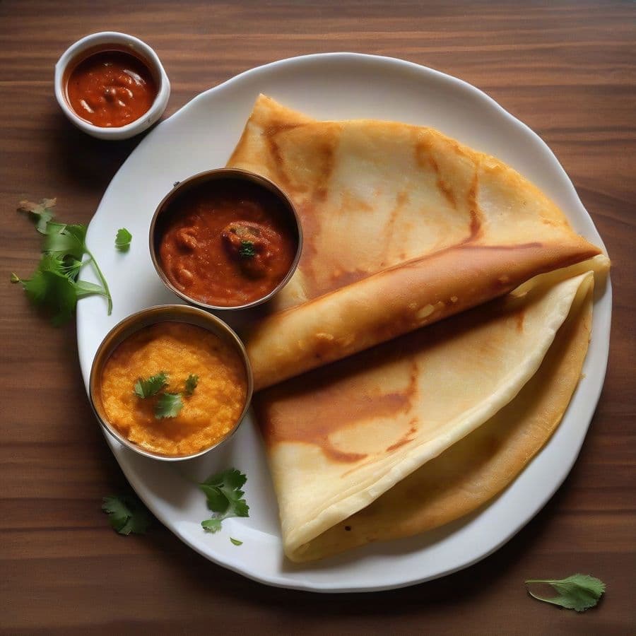 Mysore Paneer Masala Dosa