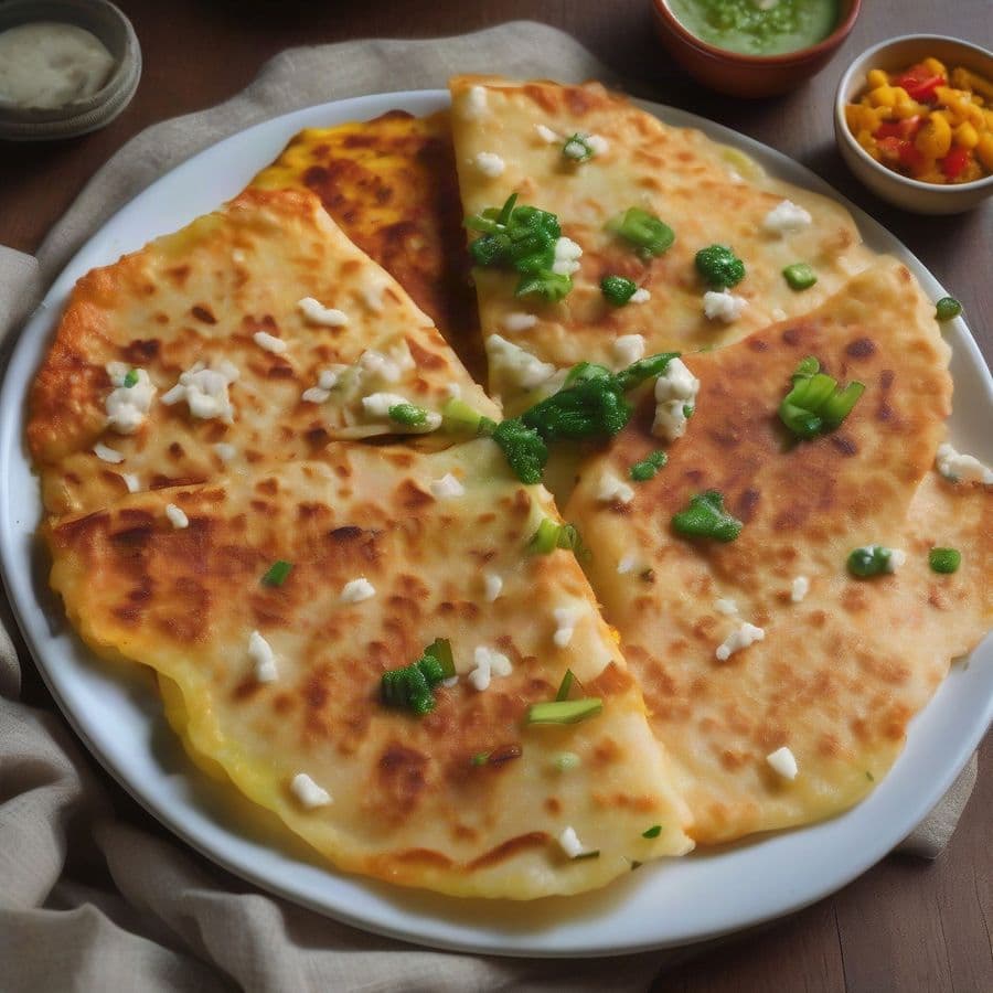 Cheese Paneer Vegetable Uttapam