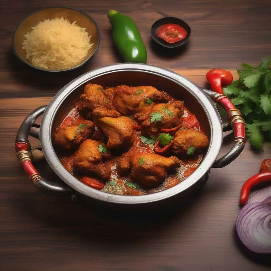 Kadhai Chicken