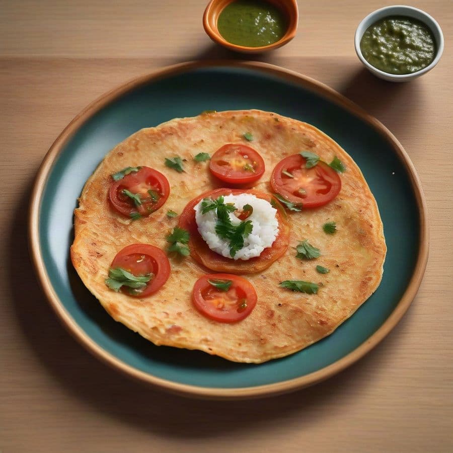 Tomato Uttapam - Rana's Indian Fusion Restaurant