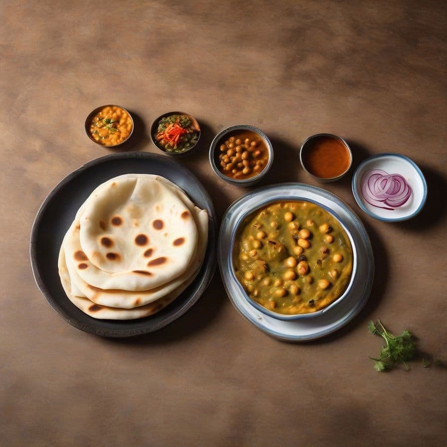 Paneer Kulcha Plate