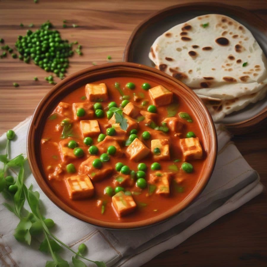 Matar Paneer