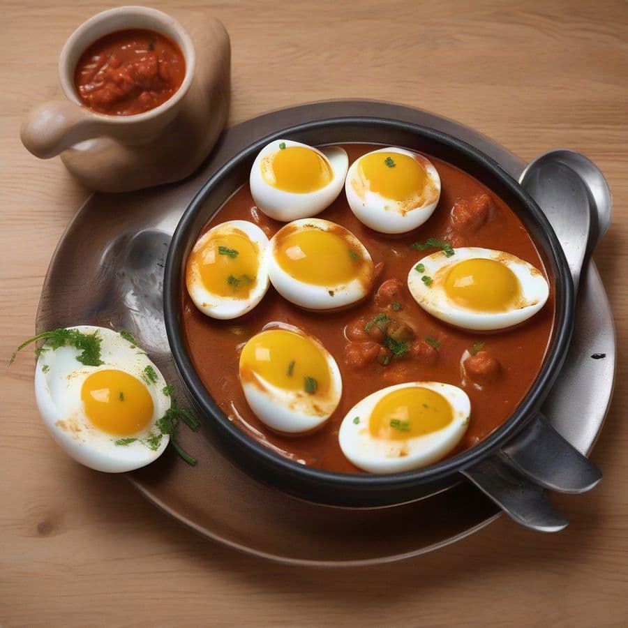 Egg Curry (4 Eggs)